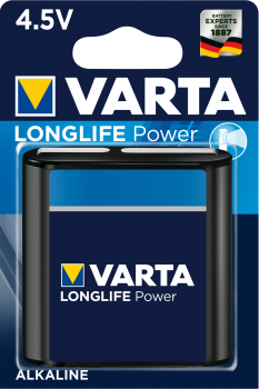 Varta Longlife Power 4.5V Blister mit 1 Stk. Preis inkl. VEG