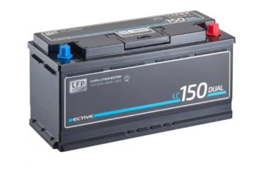ECTIVE LC 150 Dual Starter - Versorgungsbatterie 150Ah 12V 1920Wh 1650A