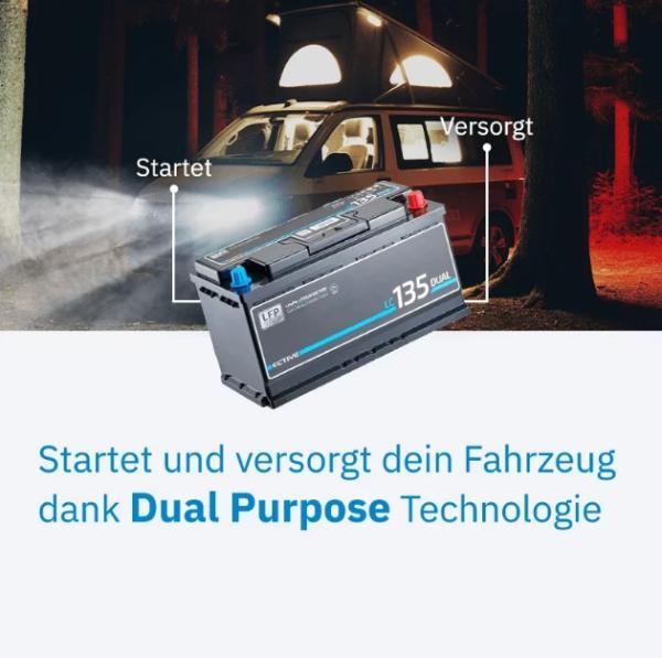 ECTIVE LC 135 Dual Starter - Versorgungsbatterie 135Ah 12V 1728Wh 1485A