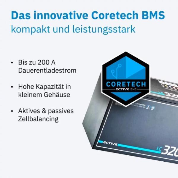 ECTIVE LC 320s LT LiFePO4 Lithium Untersitzbatterie 320Ah