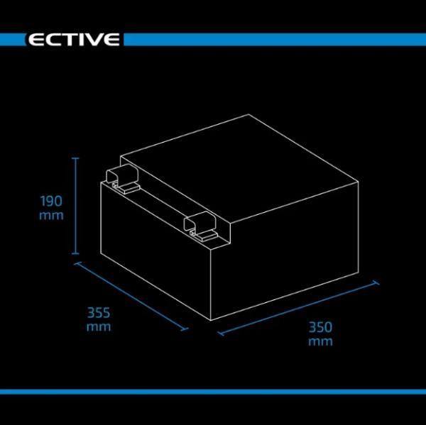 ECTIVE LC 540s LT LiFePO4 Lithium Untersitzbatterie 540Ah