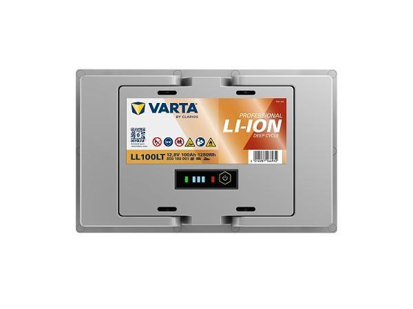Varta Li-Ion Deep Cycle Batterie 12V 100 AH Life-Po4 Prismatic mit Heizung