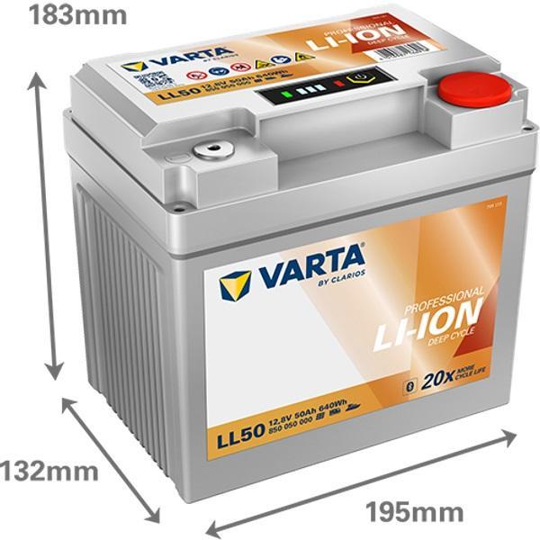 Varta Li-Ion Deep Cycle Batterie 12V 50 AH Life-Po4 Prismatic